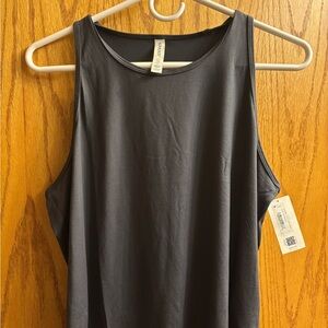 SPANX Sleek Black Athletic Tank Top